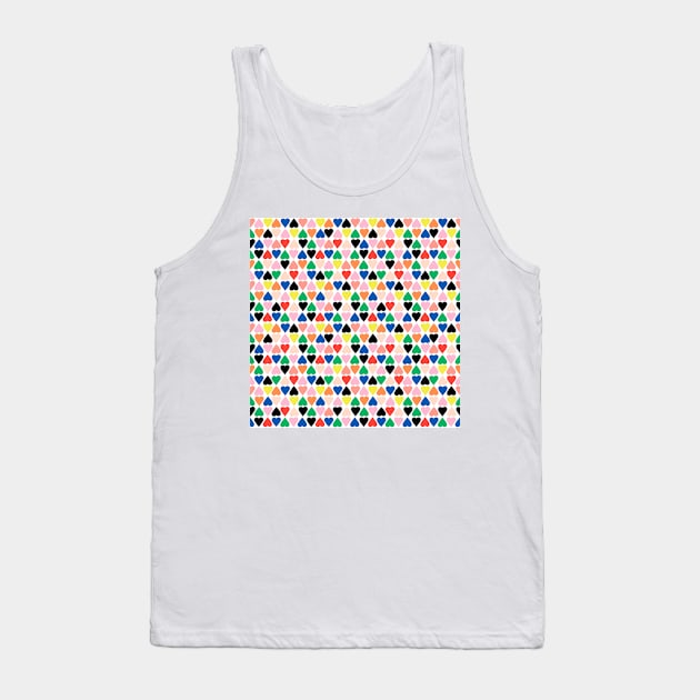 Diamond Hearts New Tank Top by ProjectM